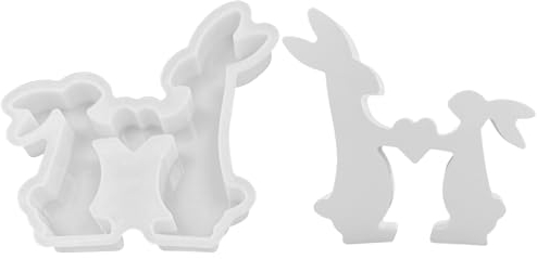 Silikonform Hase, Osterhase Silikonformen Gießformen Silikonform Ostern Hase Gießformen Silikon Osterhase Beton Zum Gießen Giessform Silikon Silikonformen Gießformen Kerzen Für Handwerk (B)