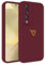ChoosEU Cover per Honor 90 5G Silicone Custodia Disegni Elegante Colorate Custodia Morbido per Ragazze Donne Uomo Ragazzo Antigraffio Protezione TPU Case Copertura Antiurto - Vino Rosso