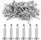 140 Pcs Vis Autoforeuse Metal, M4,8 x 25 mm Vis Autotaraudeuses à Tete Fraisee, Vis à Tôle Autoperceuses, Vis à Tête Plate Métal, Vis Autoforante à Tête Cruciforme, Vis Autopercante en Acier Inox