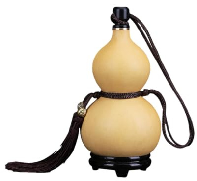 Natürliche Kürbisflasche Mit Kordel, Kürbisflasche Kalebasse Getrocknet | Wasserflasche wakes Flasche Weintopf Mit Deckel Getrocknete Kür-bis Wasserflasche Zum Aufbewahren Von Getränken Im Freien