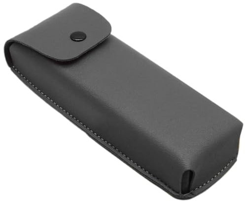 Custodia in Pelle per Occhiali da Lettura - Custodia Morbida Antigraffio con Vetro - Borsa Port