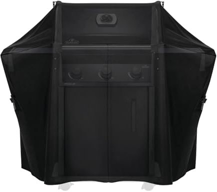 Grillabdeckung für Napoleon Rogue 425 Series Grill Heavy Duty und Wasserdicht BBQ Cover für Napoleon Grill Zubehör Schwarz