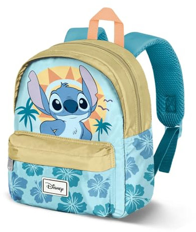 Disney Lilo y Stitch Sun-Mochila Preescolar Joy, Azul, 22 x 27 cm, Capacidad 5 L