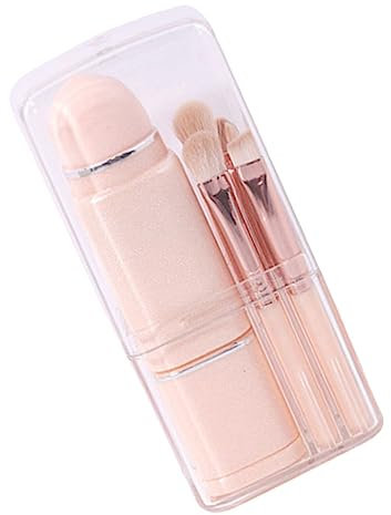 GANAZONO Kosmetikpinsel Set Aus Kunstfasern Mit Teleskop-design Tragbarer Make-up-pinsel Mit Bürsten Und Make-up-schwamm Für Grundierung Lidschatten Konturieren Und Mehr