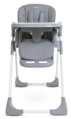 Silver Cross Essentials - Canapé Highchair - Baby Chair - Folding High Chair - Newborns to 3 Years - Winter Grey