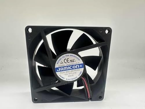 80MM Case fan，JF0825B1UR-R 12V 0.37A 8025 2-wire cooling fan