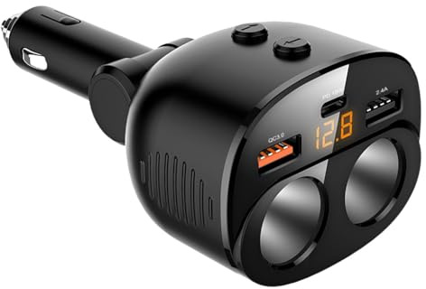 ALCXAZS USB Car Charger Cellphone MP3 Player Quick Charging Adapter Automotive Interior Splitter Driver Gadgets Electronics