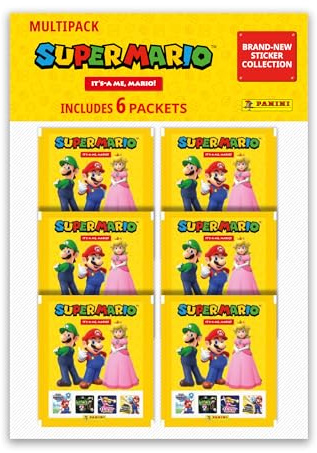 Panini It's-a me, Mario! Super Mario Sticker Collection - Multipack