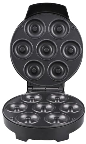 Mini Donut Maker,Antihaft-Beschichtung Mit Hitzebeständigem Griff Küchenhelfer,Donutautomat Für Zuhause - Für Haushalt, Küche, Büro, Restaurant, Café, Bäckerei, Waffeln, Frühstück, Dessert Und Snacks