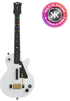 CRKD Gibson Les Paul Guitar Controller - Alpine White Pro - Multi Platform