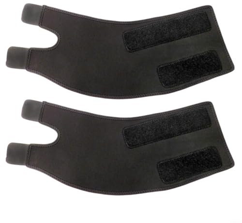 Guêtres de randonnée en nylon et silicone pour adultes, housses de bottes de neige basses avec sangles fixes, protections coupe-vent et anti-sable pour le ski, l'escalade, le jardinage, noir