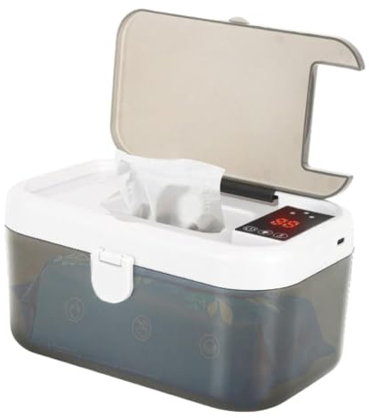 Wet Wipe Warmer Wipe Warmer Dispenser with LED Lights for Home | USB Charging Supplies for Camping Road Trips Business Trips Car