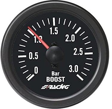 Simoni Racing BV/B2 indicateur pression Turbo Moteurs Diesel, Bleu/rouge