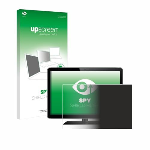 upscreen 24 Blickschutzfilter für 24,0 Zoll Flachbildschirme (61 cm) [532 x 299 mm, 16:9] - Blickschutzfolie Anti-Spy, Privacy Filter