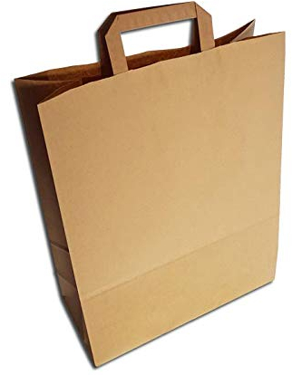 Protected Schallplatten Papier Tragetaschen mit Flachhenkel