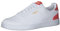 PUMA Unisex Shuffle Sneaker, White White-Poppy Red, 37 EU
