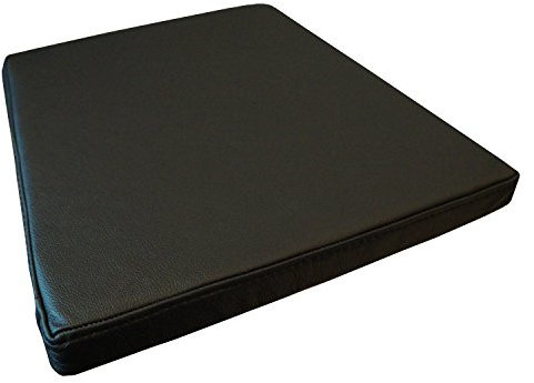 Quattro Meble Trapezförmig Echtleder Sitzkissen 40x40x35 Lederkissen Sitzpolster fur Sessel Stuhle Echt Leder Kissen Sitzauflage Auflage Viele Farben erhältlich