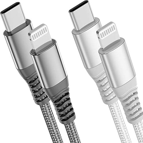 USB C auf Lightning Kabel [2Pack1.8M] MFi-Zertifiziert iPhone ladekabel USB C Für Apple iPhone 14/14 Pro/14 Pro Max/13/13 Pro/13 Pro Max/12/12 Pro/11 Pro/X/XS/XR/8/8 Plus