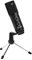 Lorgar LRG-CMT313 Pro USB Microfono a Condensatore da Streaming, PC, Podcast, Giochi, Video, Riproduzione Vocale con Supporto Treppiede, Schema Rilevamento Cardioide, Solido Supporto Inclinabile Nero