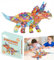 Big Dinosaurs Jigsaw Puzzle for Kids - Large, 150-Piece, Dinosaur Floor Puzzles for 3+ Year Old - Giant Games and Educational Toys for Children, Toddlers, Boys and Girls - 48.7 x 30.4 cm