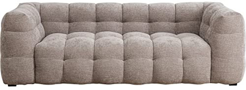 Kare Sofa 3-Sitzer Salamanca Hellbraun 240cm