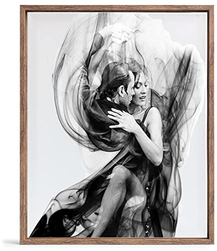 Cadre photo vide pour toile, photos sur châssis, format 80 x 120 cm, aspect bois pomme