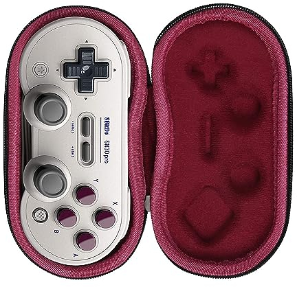 Anleo Hartschalen-Reiseetui für 8Bitdo Sn30 Pro Bluetooth Gamepad (SN30PRO-GB)
