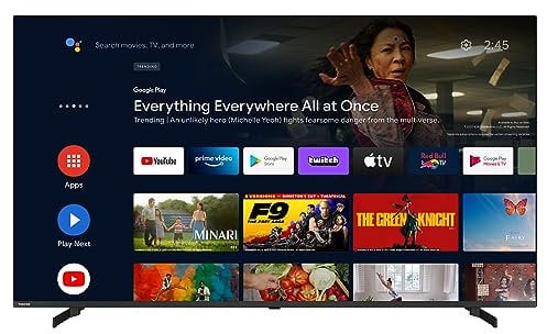 Toshiba 70UA5D63DGY 70 Zoll Fernseher / Android TV (4K Ultra HD, HDR Dolby Vision, Smart TV, Play Store & Google Assistant, Triple-Tuner, Bluetooth) [2023]