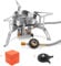 Yinleader Foldable Camping Gas Stove, 5800W Portable Backpacking Stove 3 burners Piezoelectric ignition with Windproof