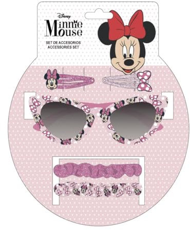 CERDÁ LIFE'S LITTLE MOMENTS Unisex Kids Minnie Mouse Childrens Beauty Set Sunglasses, Multicolor, Standard