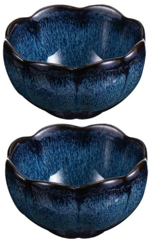 Alipis 2pièces Tasse Céramique Japonaise Tasse à Thé Artisanale Terre Cuite Idéale Pour Thé Sake Décoration Élégante Pour Maison Restaurant