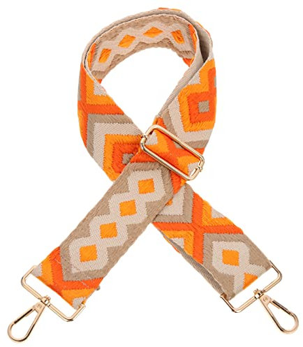 SEWOART Verstellbarer Schultergurt Für Taschen Breiter Bunter Schulterriemen Für Umhängetaschen Messenger Bags Und Clutch Bags Für Shopping Und Alltag