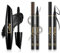 Boobeen 3 in 1 Augen-Makeup-Set mit flüssigem Eyeliner-Stift, Microblading-Augenbrauenstift und Volumen-Mascara für Wimpern, wasserfest und langanhaltend