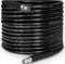 30M High Pressure Washer Replacement Hose for Bosch AQT Series Extension Hose Drain Cleaning kit Fitting Quick Connector Black