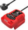 EID Mini Charger Fit for Milwaukee M18 18V Battery Li-ion, Vehicle Charger Charging for XC 48-59-1812 48-11-2420 48-11-1815 48-11-1840 48-11-1841 48-11-1850 (Not for 12V)
