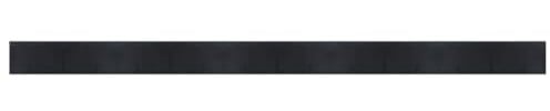 vidaXL Teppich, Bambusteppich Rechteckig, Bambusmatte rutschfest für Wohnzimmer, Läufer Küchenteppich Flurteppich, Modern, Schwarz 60x1000cm Bambus