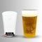 DeinPack 50 Mehrwegbecher 400ml Made in Germany | Getränkebecher mit Eichstrich | wiederverwendbar | Transparent aus PP | Trinkbecher 0,4l | Bierbecher | Partybecher