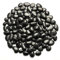 2,3 kg schwarze Steine für Pflanzen, 1,3 cm - 3,6 cm, Flussfelsen, hochglanzpolierte Kieselsteine für Gartenlandschaftsbau, dekorative Steine, Vasenfüller, Aquarium, Brunnen, Sukkulenten, Blumenbeet
