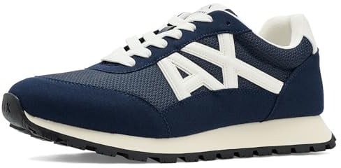 Armani Exchange Men's Side Geometric Logo MotifsSneaker