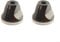 Quick Release Bicycle Hub Nuts with Antislip Design for M5 Wheels 2 Pack (2PC Black)