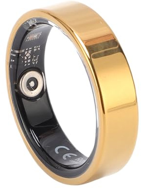 XUMIUZIY Smart Ring für Männer und Frauen, 50 M Wasserdichter Aktivitätstracker, Fitnessring, Schrittzähler, Fernbedienung Zum Aufnehmen von Fotos (11 ID: 21 mm / 0,83 Zoll, Umfang: 65,9 mm / 2,59)