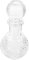 Luxshiny Botella de Vidrio Decorativa para Whisky y Vino Decantador Elegante de Diseño Divertido y Funcional para Almacenar y Servir Bebidas para del Vino