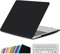 iNeseon Custodia Compatibile con 2016-2019 MacBook PRO 15 (A1990 A1707), Plastica Case Cover Rigida e EU Copertura Tastiera per MacBook PRO 15 Pollici, Nera