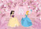 Forwall Fototapete Vlies Tapete Prinzessin Kinderzimmer - Mädchen Moderne Wanddeko Wandtapete für Kinder 12531V4 254cm x 184cm