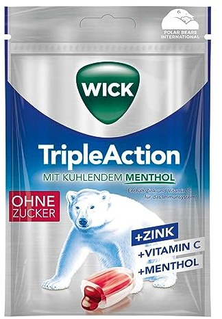 Wick TripleAction Hustenbonbons Zuckerfrei