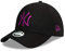 New Era New York Yankees MLB Cap 9Forty Basecap verstellbar Damen Baseball Colour Essential schwarz lila - One-Size
