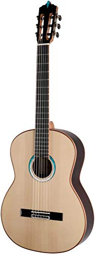 ARTESANO Konzertgitarre, Nuevo Azul, vollmassiv, Softcase