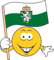 U24 Aufkleber Smily mit Steiermark Smiley 11 x 10 cm Autoaufkleber Sticker Konturschnitt