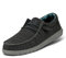 HEYDUDE Wally Sox - Scarpe Uomo Slip-On - Mocassini, Micro Total Black, 44