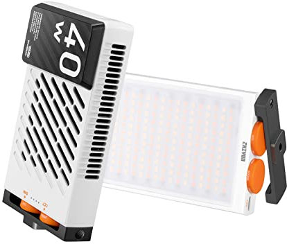 Zhiyun FIVERAY M40 LED Videokamera Licht 40W Bi-Color 2700K -6200K mit Einstellbarer 360 ° Drehhalterung CRI 96 + TLCI 97 +